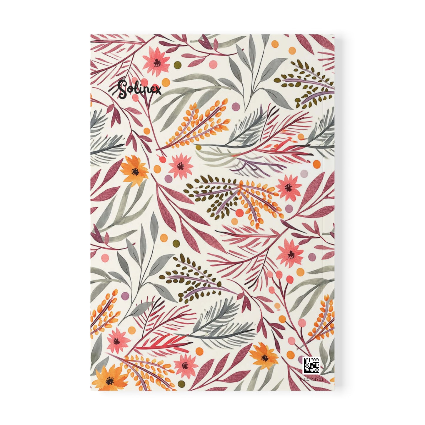 Mon journal personnel - Edition florale rigide